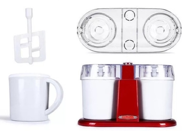 Nostalgia Electronics Retro 50s Style Double Ice Cream