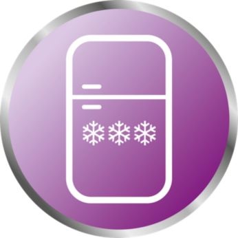 For use in fridge and freezer