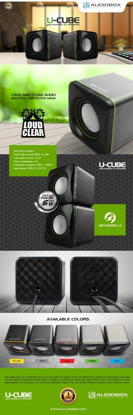 Image result for Audiobox U-cube