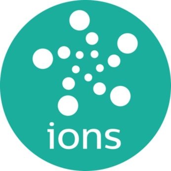 Ionic conditioning for shiny, frizz-free hair