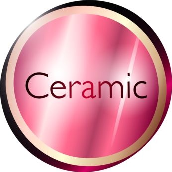 More Care with ceramic elements, providing far infrared heat