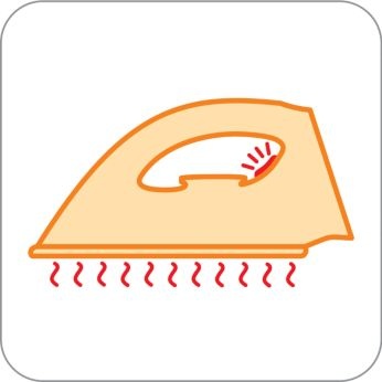 Temperature light indicates when the iron is hot enough