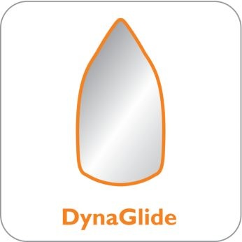 DynaGlide soleplate for easy gliding on all garments