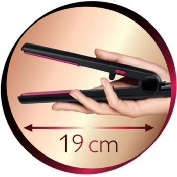 19cm long straightener