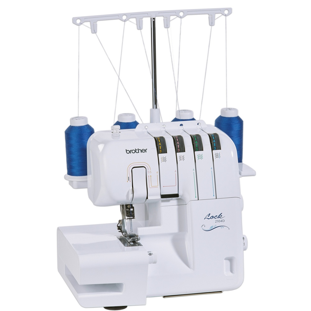 Brother Overlock Machine 2104D + 2 YEARS WARRANTY Lazada Singapore