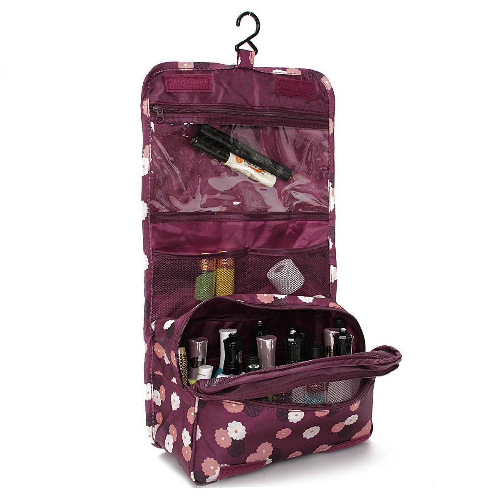 New Travel Toiletry Wash Cosmetic Makeup Storage Hanging Organizer Bag Case - Intl | Lazada ...