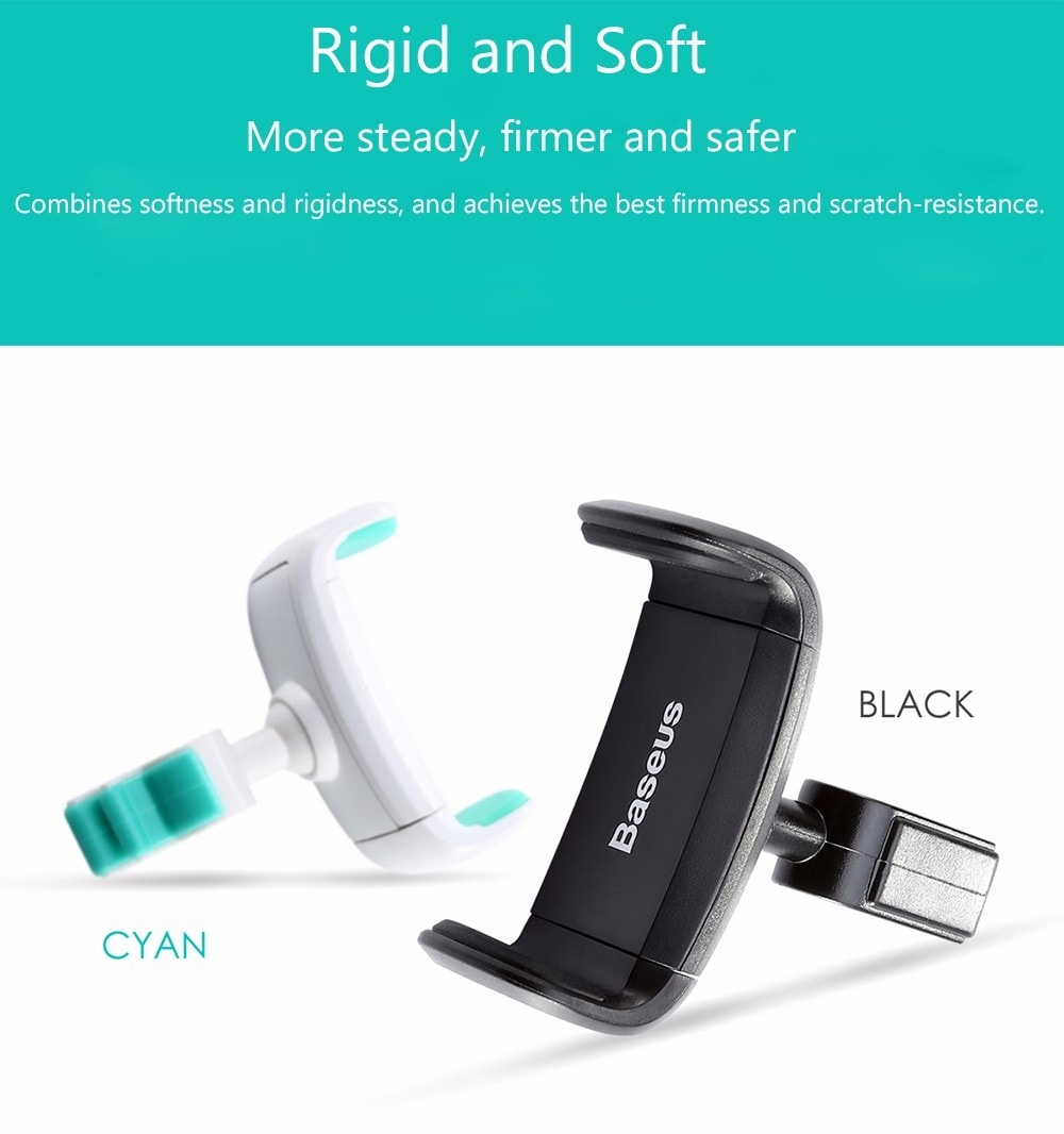 Baseus Stable Series Car Mount Holder Stand Cradle 360 Degree Rotation