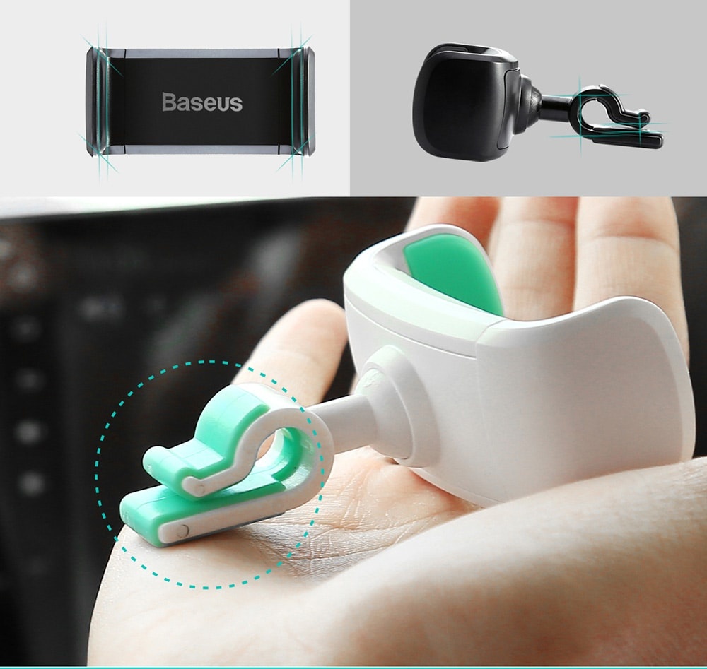 Baseus Stable Series Car Mount Holder Stand Cradle 360 Degree Rotation