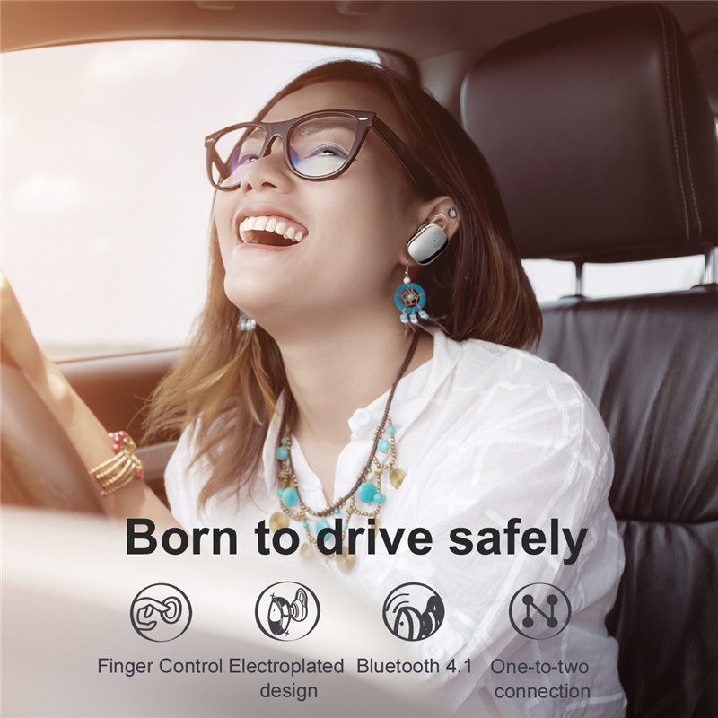 BASEUS Encok A02 Mini Light Weight Wireless Bluetooth V4.1 Earphone Unilateral Hands-free Headphone