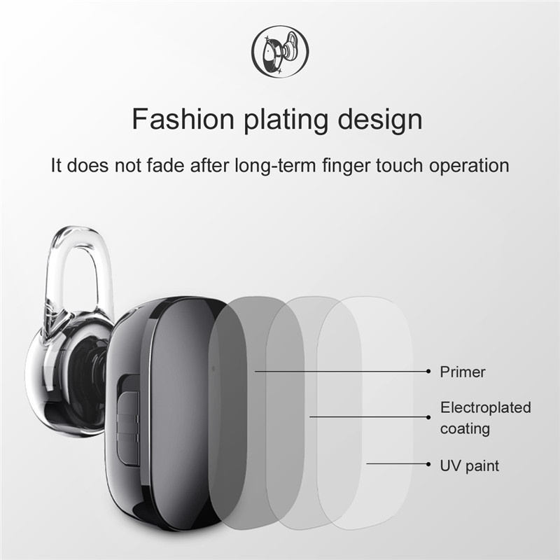 BASEUS Encok A02 Mini Light Weight Wireless Bluetooth V4.1 Earphone Unilateral Hands-free Headphone