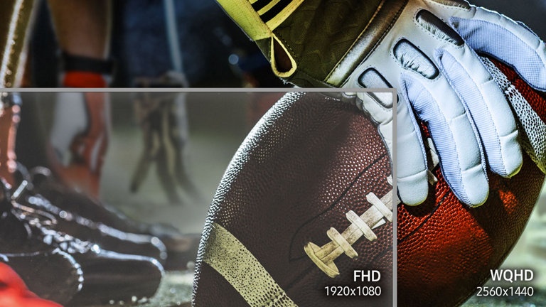 Dazzling detail in wider view