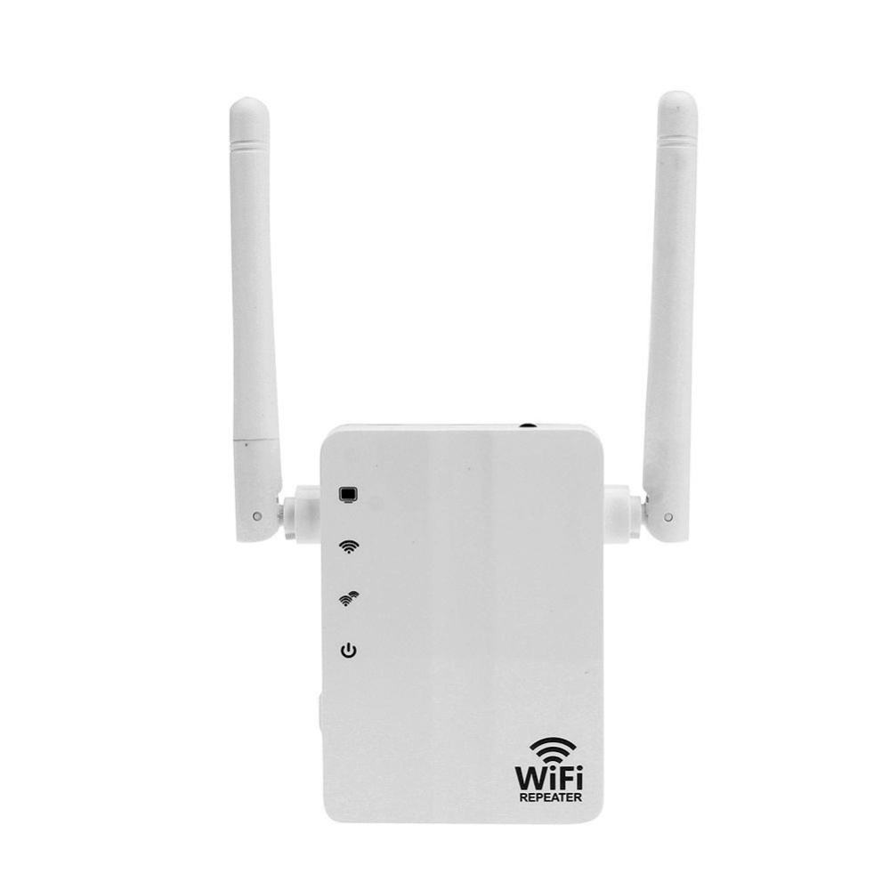 300Mbps Wall Plug WiFi Wireless Receiver Router Repeater with External Antenna