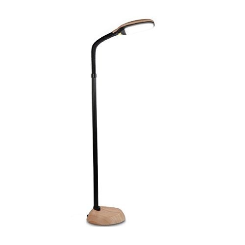 Brightech Litespan Led Reading And Craft Floor Lamp Dimmable Full Brightech Litespan Led Reading And Craft Floor Lamp Dimmable Full Spectrum Natural Daylight Sunlight Standing Light With Gooseneck For Living Room