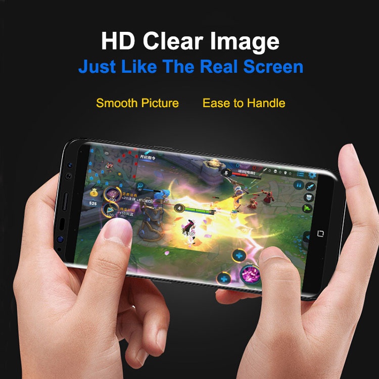 Full Cover 5D Curved 9H Wholesale tempered glass film screen protector for Samsung note 8