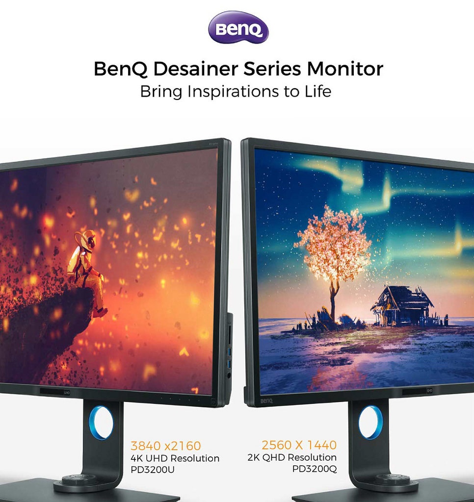 Монитор benq pd3200u обзор