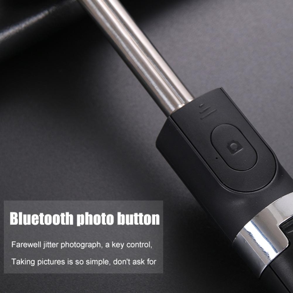 Bakeey L01 360 Degree Rotatable Extendable Tripod Selfie Stick with Bluetooth Remote Control 