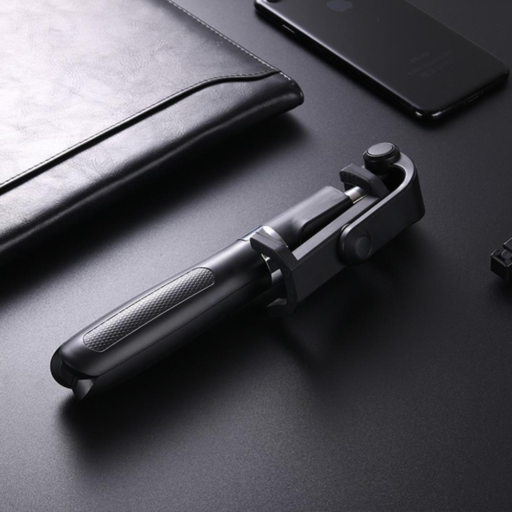 Bakeey L01 360 Degree Rotatable Extendable Tripod Selfie Stick with Bluetooth Remote Control 