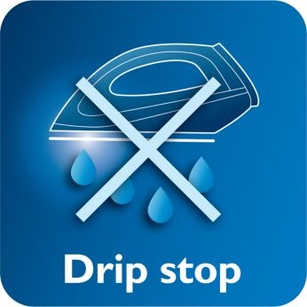 Drip-stop system keeps your garments spotless while ironing