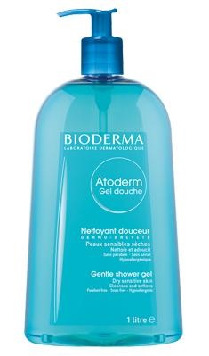 Atoderm Gel douche - Bioderma dry skin soap-free cleansing gel (face, body)