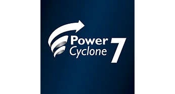 PowerCyclone 7 for exceptional suction power