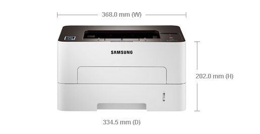 Dimension of SL-M2835DW/XSS