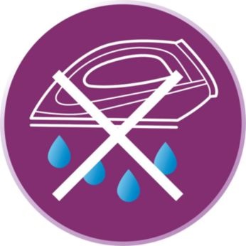 Drip-stop system keeps your garments spotless while ironing