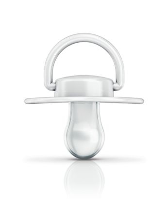 Orthodontic, symmetrical and collapsible soother teat