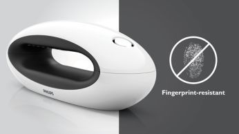 Durable, glossy and fingerprint-resistant outer shell
