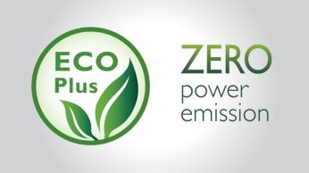 Zero power emission when ECO+ mode is activated