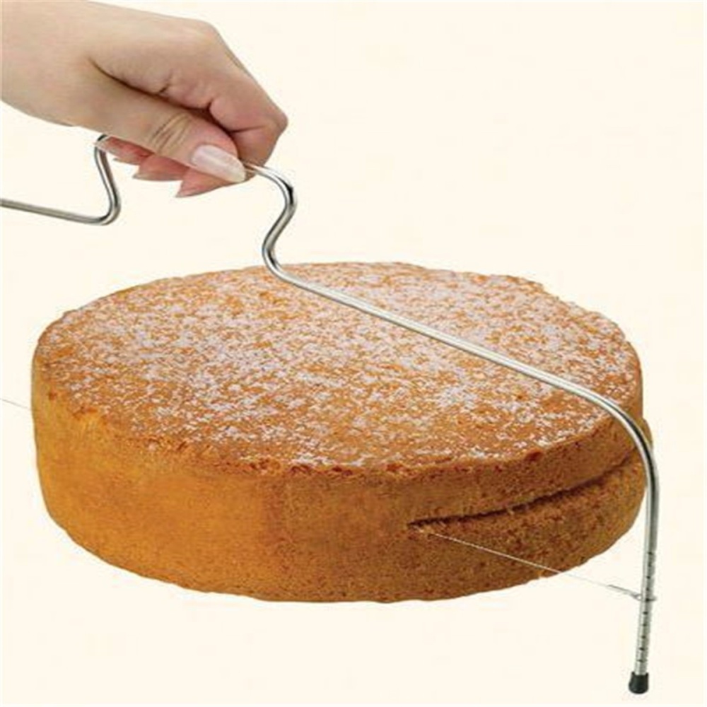 Stainless steel Adjustable Wire Small Bread Cake Cutter Leveler Slicer