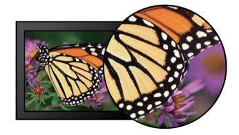 16:9 Full HD display for crisp detailed images