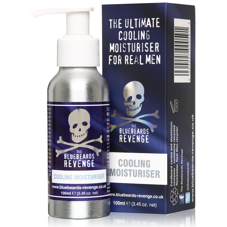 Image result for THE BLUEBEARDS REVENGE THE ULTIMATE COOLING MOISTURISER FOR REAL MEN 100ML