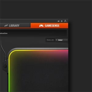 SteelSeries QcK Prism RGB illuminated gaming mousepad