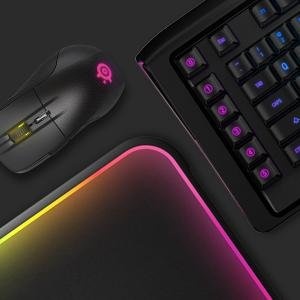 SteelSeries QcK Prism RGB illuminated gaming mousepad